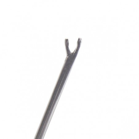 Micropinza cucharilla oído grande 125 mm. derecha