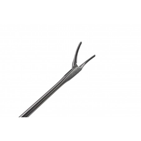 Pinza laringe Hartman curva derecha