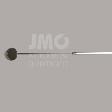 Espejo laríngeo con mango núm. 6 22mm